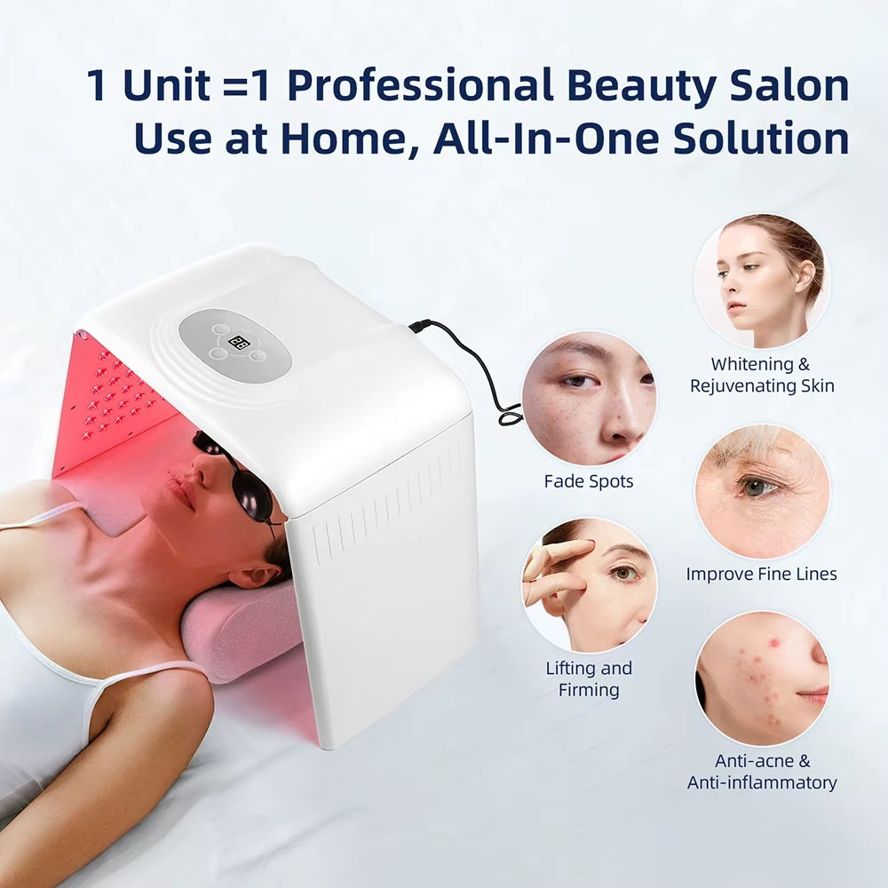 Red Light Therapy for Whole Body - 7 Color LED Foldable Device