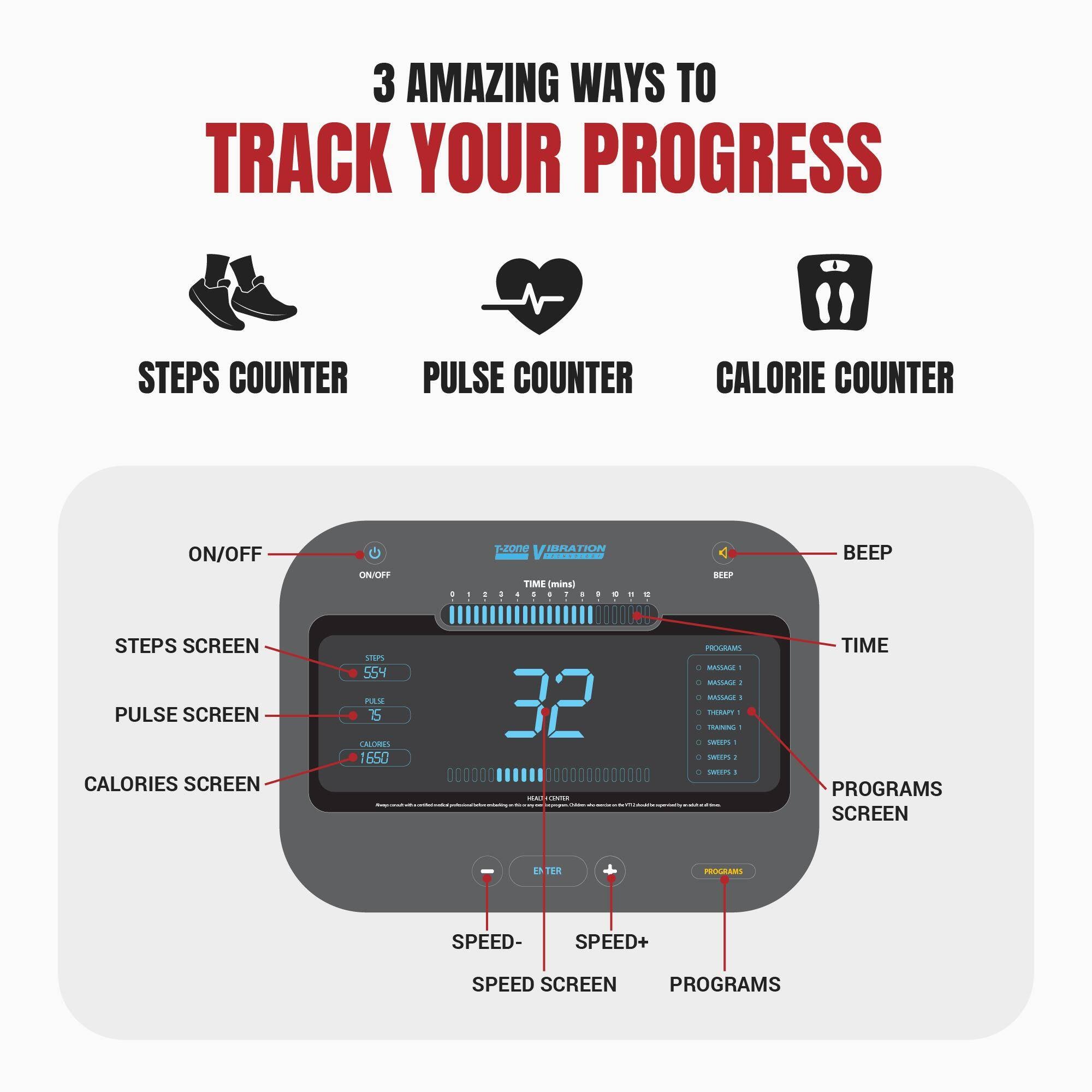 VT-20A Vibration Plate Exercise Machine